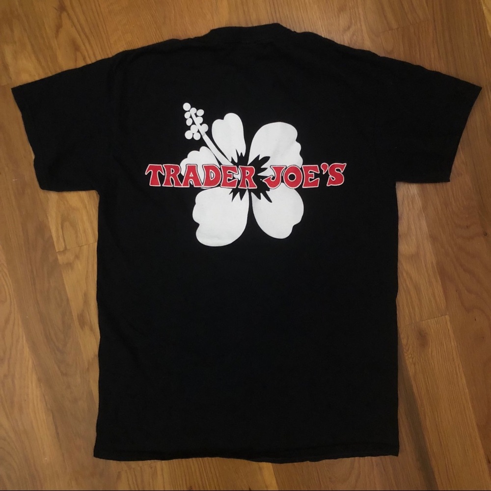 Trader Joe’s Employee Black Tee T-Shirt